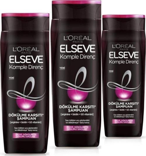 Komple Direnç Karşıtı Şampuan 3*550 Ml