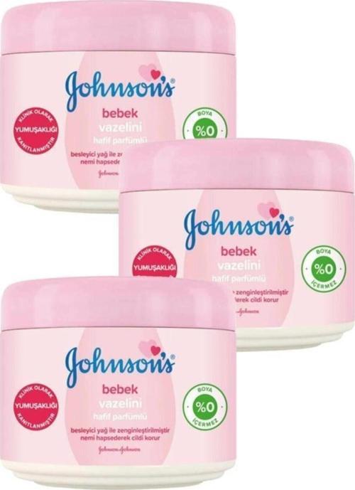 Johnson Baby Vazelin Parfümlü 100Ml X3