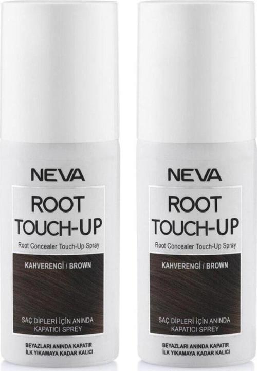 Neva Root Touch Up Kapatıcı Sprey 75 Ml Kahve 2 Adet