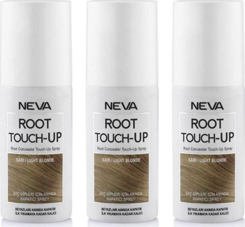 Neva Root Touch Up Kapatıcı Sprey 75 Ml Sarı 3 Adet