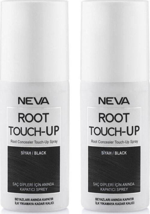 Neva Root Touch Up Kapatıcı Sprey 75 Ml Siyah 2 Adet