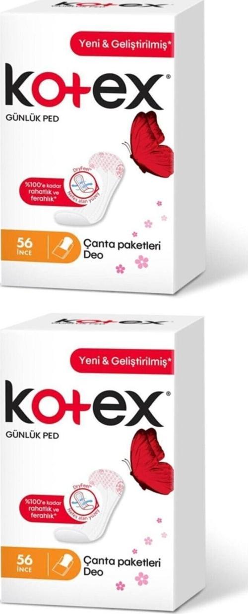 Ince Gunluk Ped 56'Lı Deo X 2 Adet