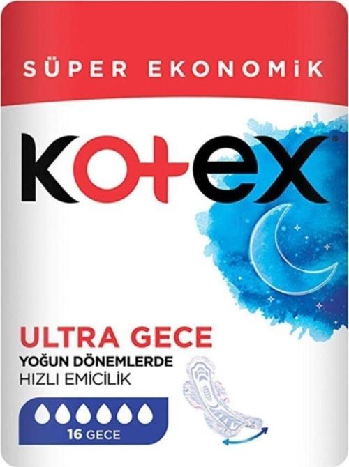 Natural Ultra Süper Ekonomik Paket Gece 16'Lı