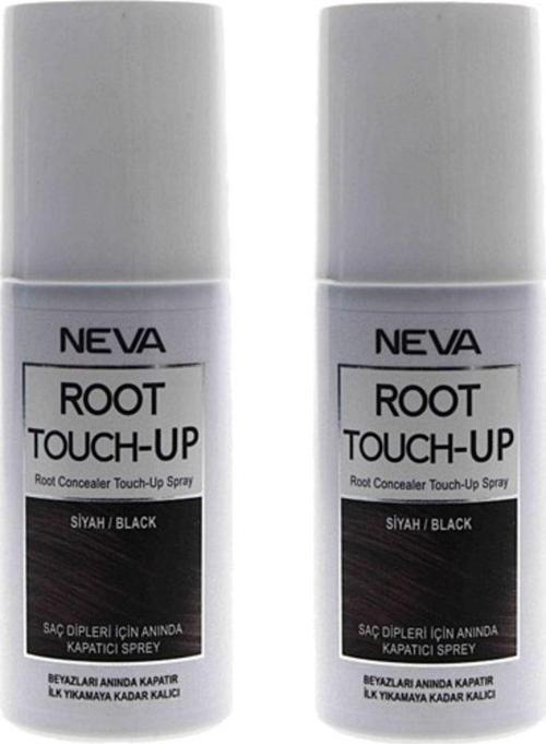 2 Adet Root Touch-Up Siyah 75 Ml. Sprey Saç Boyası