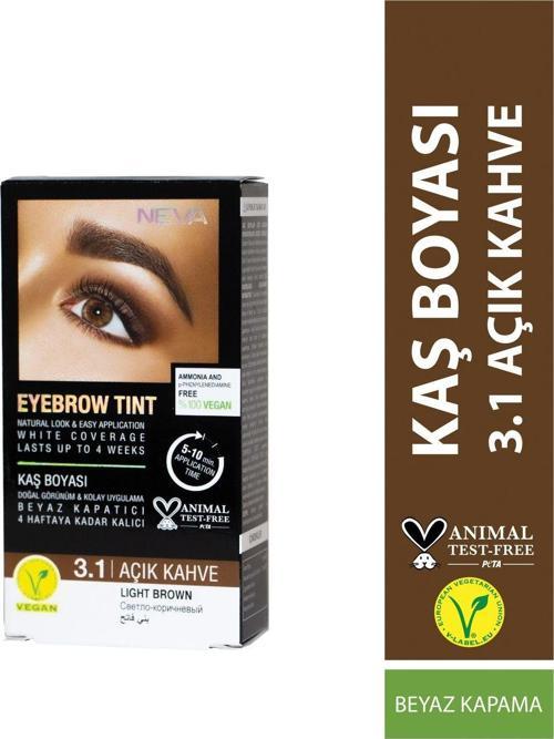 Kaş Boyası Seti (Vegan) 3.1 Açık Kahve - Lıght Brown
