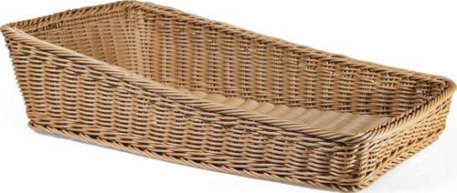 Açık Büfe Dikdörtgen Ekmek ve Meyve Sepeti 30*50 Cm