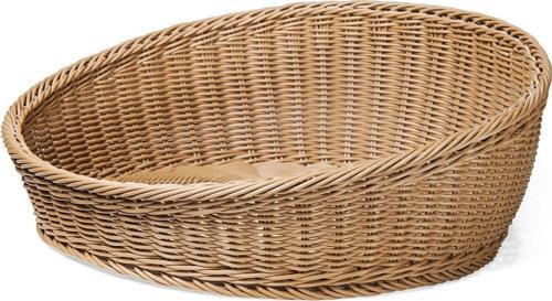 Açık Büfe Yuvarlak Ekmek ve Meyve Sepeti 45 Cm