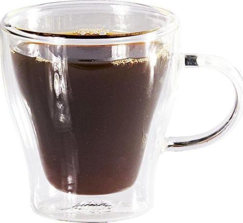 Çift Cidarlı Kulplu Espresso Bardağı 80 CC (6 Adet)