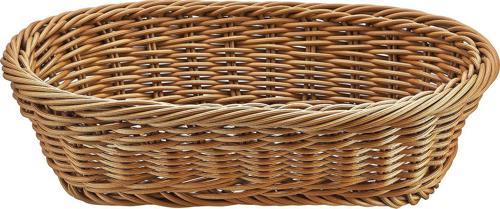 Plastik Oval Ekmek Sepeti 24*16 Cm