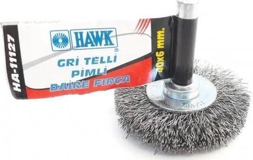 HA11127 Pimli Gri Tel Daire Fırça 40x6 mm