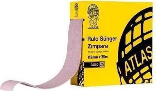 Atlas Gold 220 Kum Sünger Zımpara 115 mm 1 Metre