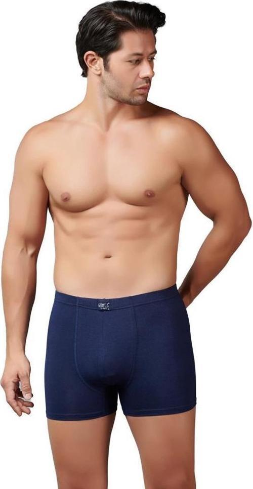 6 Adet Gümüş Erkek Modal Elastan Boxer 7009