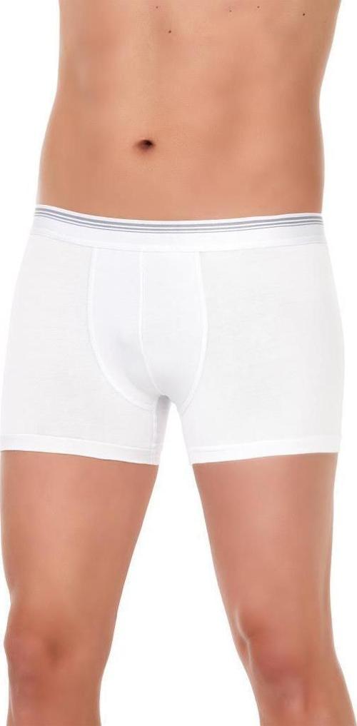 3 Adet Yıldız Erkek Likralı Formen Boxer Short Beyaz 365