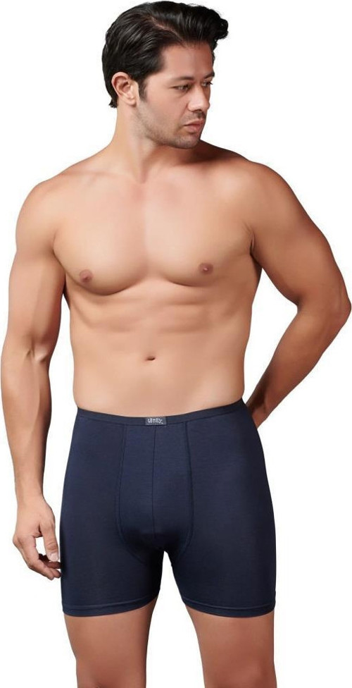 6 Adet Gümüş Erkek Bambu İnce Bel Elastan Boxer 8007