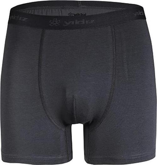 3 Adet Yıldız Erkek Modal Likralı Boxer Short Füme 38