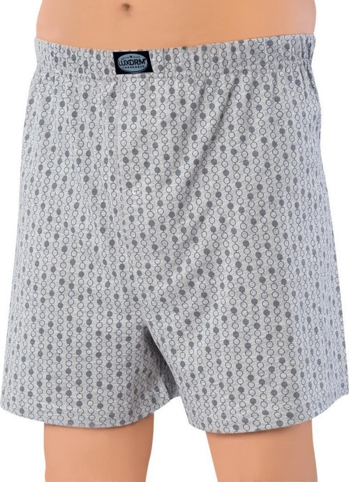 6 Adet Lüx Drm Erkek Battal Desenli Penye Boxer Short 1293