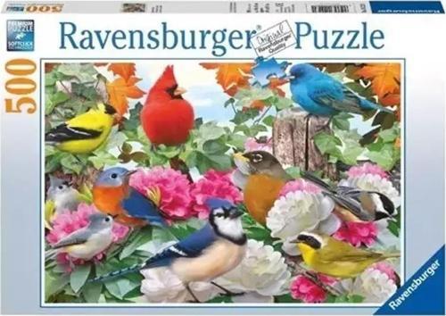 500 Parça Puzzle Bahçe Kuşları 142231