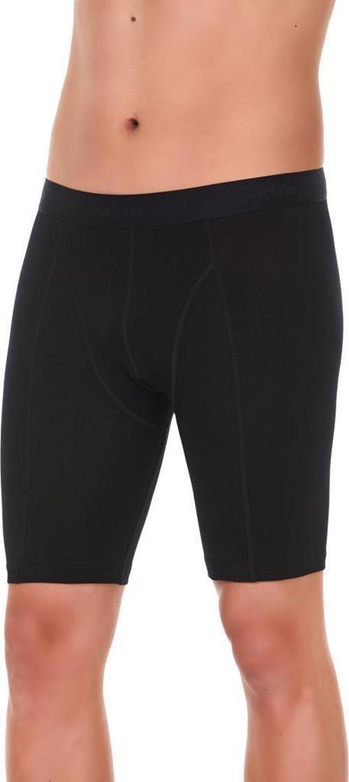 6 Adet Yıldız Erkek Modal Uzun Boxer Short Siyah 161
