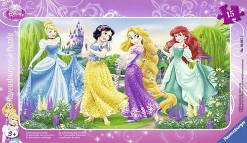 Çocuk Puzzle 15 Parça Wd Prensesler 60474