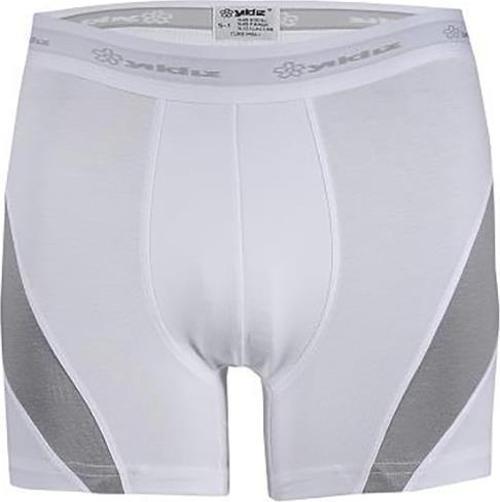 6 Adet Yıldız Erkek Likralı Modal Boxer Short Beyaz 105