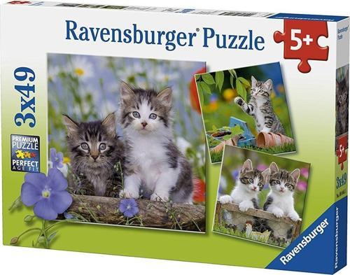 3x49 Parça Kedi Yavruları Puzzle 80465