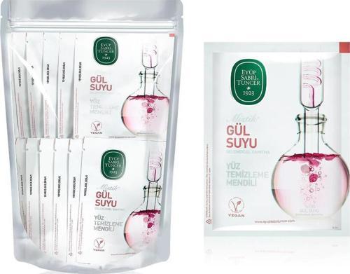 Eyup Sabri Tuncer Mistik Gül Suyu Yüz Temizleme Mendili 30 Lu Doypack Poşet 9,3-12,5 Büyük Boy