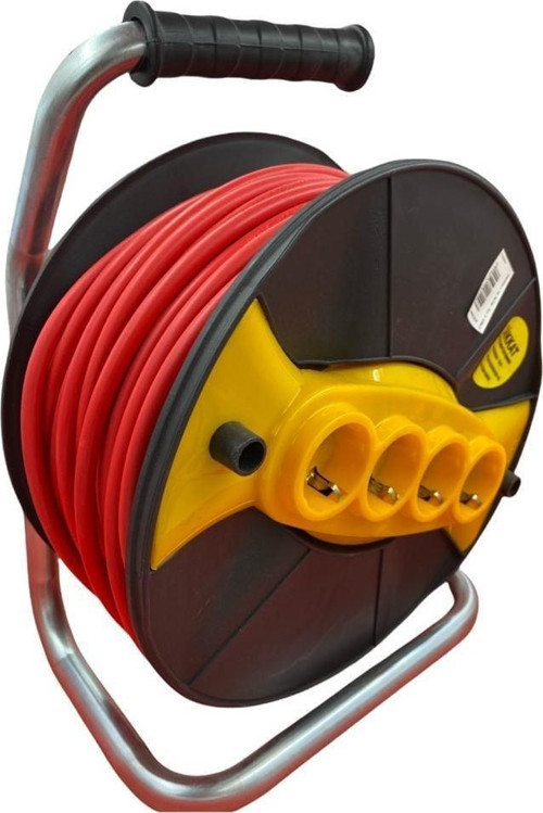Ennalbur 50 Metre Makaralı Uzatma Kablosu 3X2,5