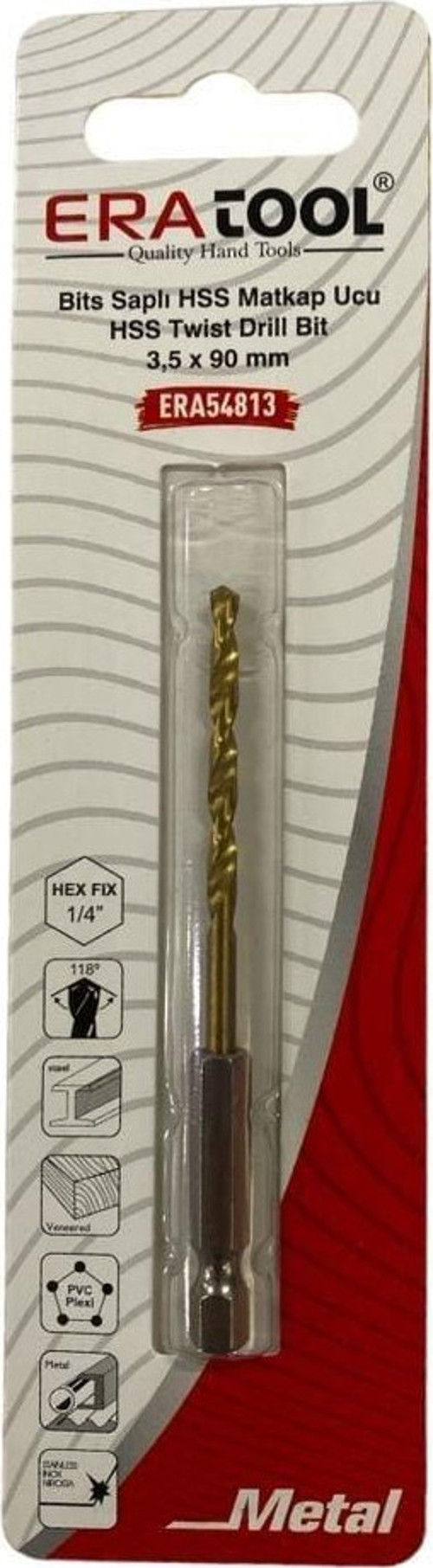 54813 Altıgen Hss Matkap Ucu 3,5X90 mm
