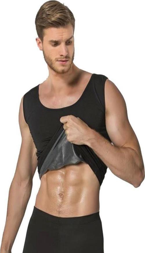 Erkek Siyah Termal Sauna Atlet 744