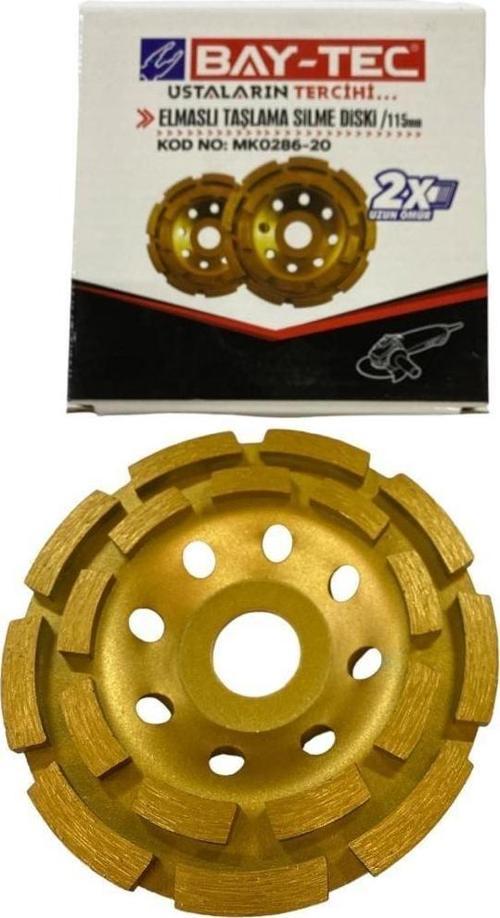 Baytec MK0286-20 Elmas Taşlama Silme Diski 115 mm