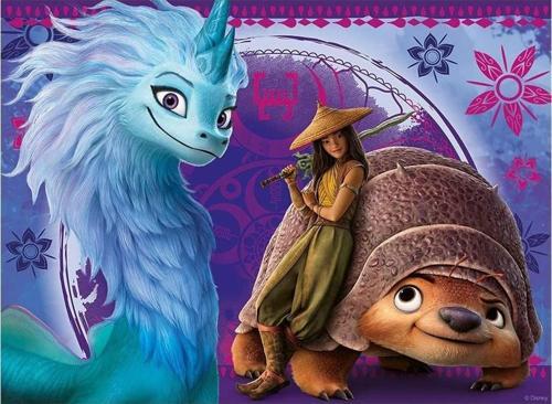 Çocuk Puzzle 100 Parça Wd Raya 129201