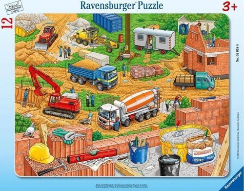 Çocuk Puzzle 12 Parça Şantiye 60580