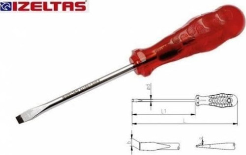 Kraft Düz Tornavida 4x80