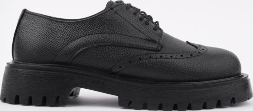 FLARE Kalın Taban Bağcıklı Günlük Casual Makosen Kadın Loafer Ayakkabı