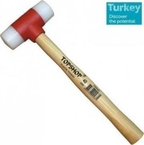 09463 Ağaç Saplı Plastik Tokmak 40 mm