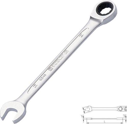 0340 Cırcır Kombine Anahtar 16 mm