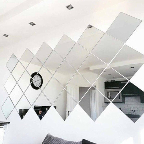 Dekoratif Pleksi Ayna (Kendinden Yapışkanlı) 20X20 4 Adet