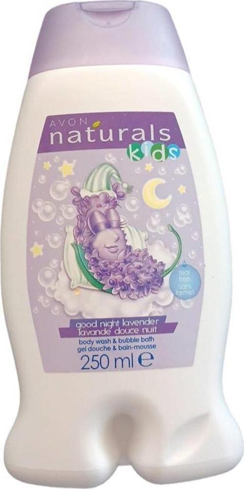 Naturals Kids Good Night Lavender Vücut Sampuani & Banyo Köpügü 250 ml lavanta