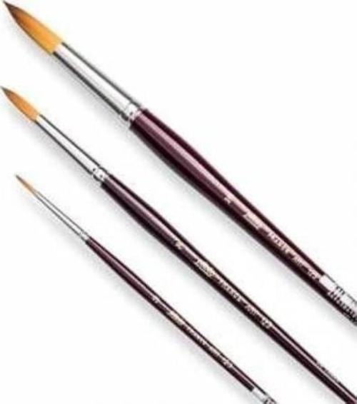 Luna Suluboya - Rütuş Fırçası Yuvarlak No: 2