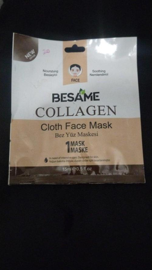 Collagen + Provitamin B5 Nem Bombası Kağıt Maske
