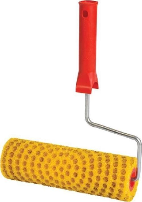 İzmir Fırça Mercan Rulo Delikli 25 cm Saplı