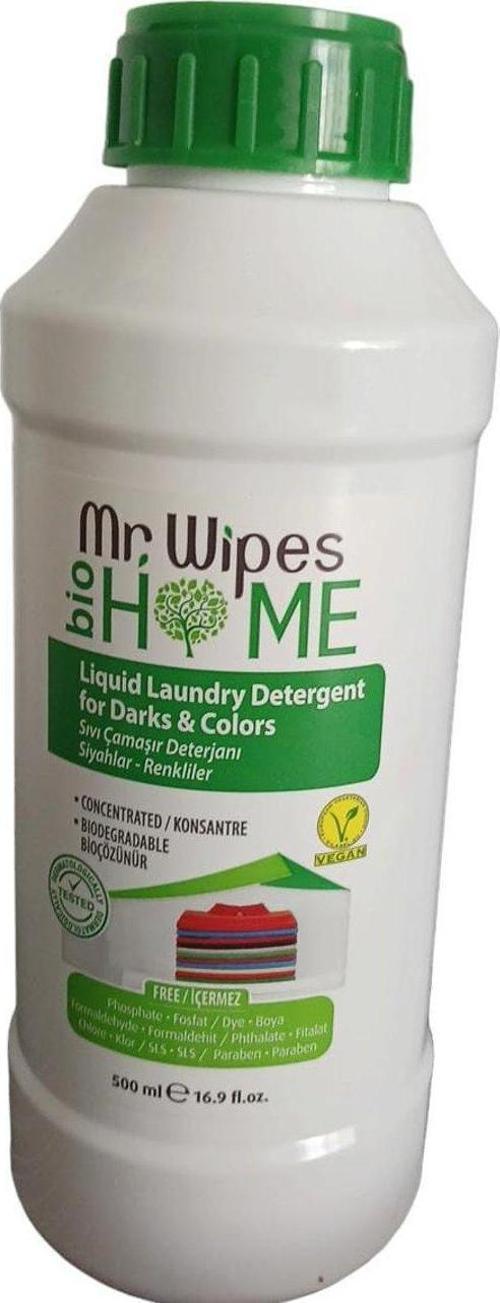 Mr Wipes Siyahlar ve Renkliler İçin Sıvı Deterjan 500 ml
