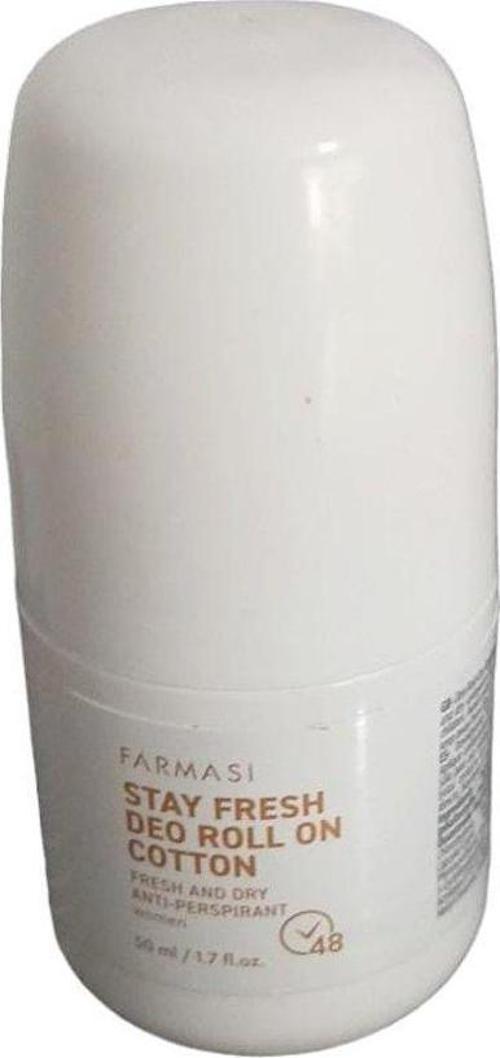 Stay Fresh Deo Roll On Cotton 50 ml Kadın