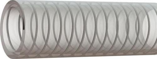 50 mm Şeffaf Çelik Telli Emiş Hortumu 2 Metre