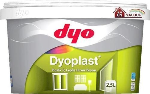 Dyoplast Plastik İç Cephe Boyası 2,5 Litre Siyah