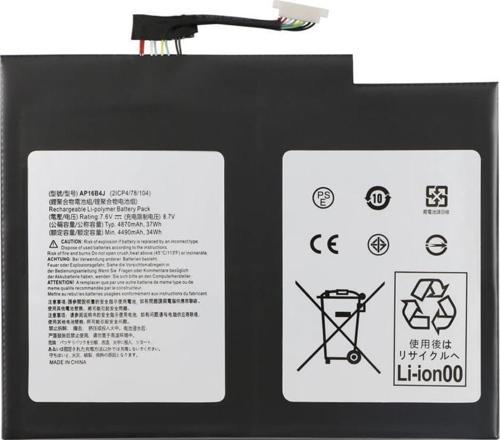 Acer Aspire Switch Alpha 12 SA5-271 SA5-271P, AP16B4J Notebook Bataryası, Laptop Pili / RACL-099