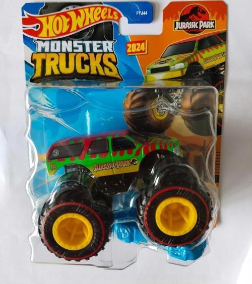 Hot  Weels Monster Trucks Jurassic Park 2024 Yeni Seri 1:64