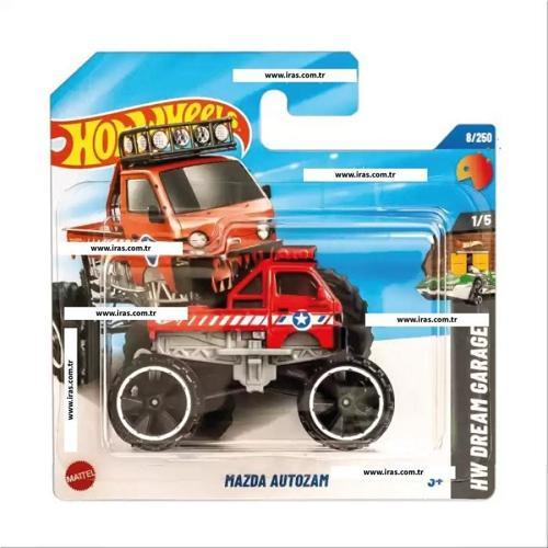 HotWheels 1/64 Ölçek Tekli Regular Arabalar HYW66 Hw Dream Garage / Mazda Autozam