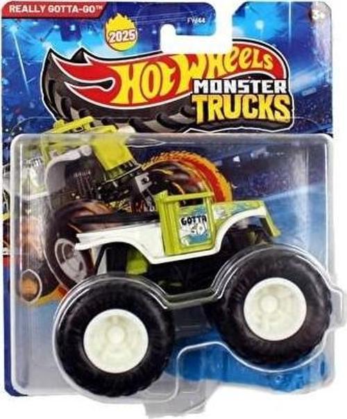 Hotwheels Canavar Araç Fıstık Yeşili Beyaz- REALLY GOTTA-GO