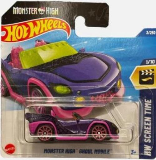 HotWheels Tekli Arabalar Monster High Ghoul Mobile HYW61